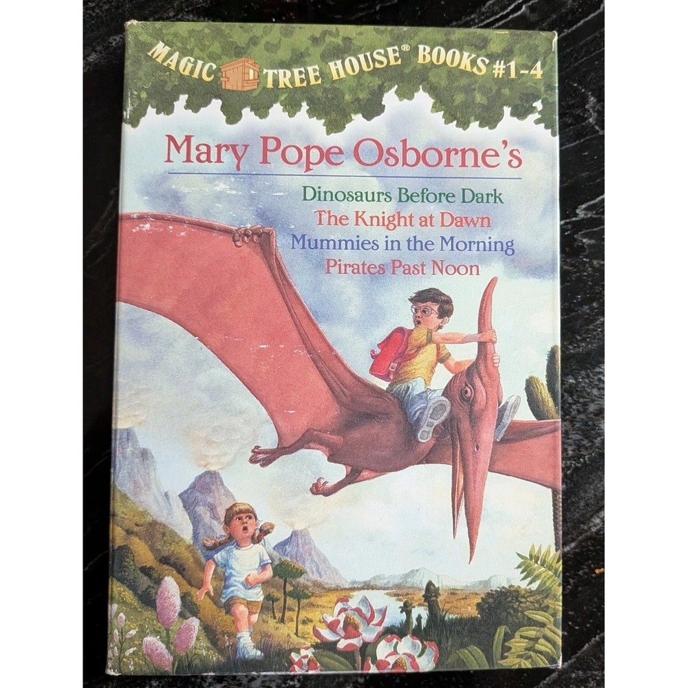 Magic Tree House Books 1-4 Box Set Plus 3 Additional Mary Pope Osborne Kids